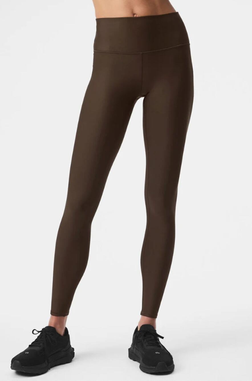 Alo 7/8 High-Waist Airlift Legging in Espresso Size Small